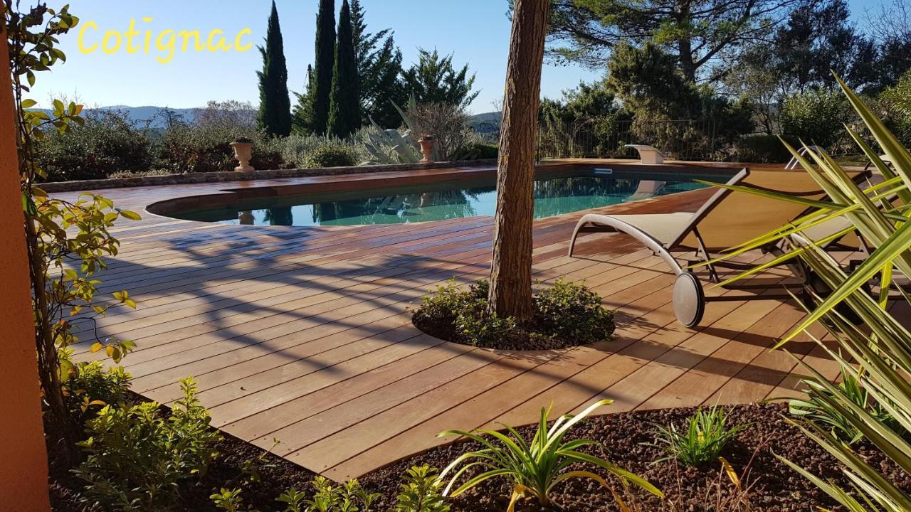Pierres Blanches Bed & Breakfast Cotignac Dış mekan fotoğraf