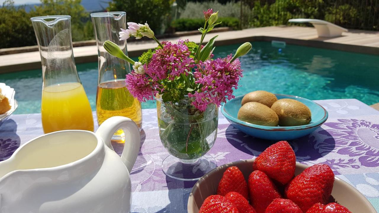 Pierres Blanches Bed & Breakfast Cotignac Dış mekan fotoğraf